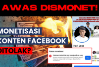 Monetisasi Konten Facebook Ditolak? Ini Cara Mengatasinya