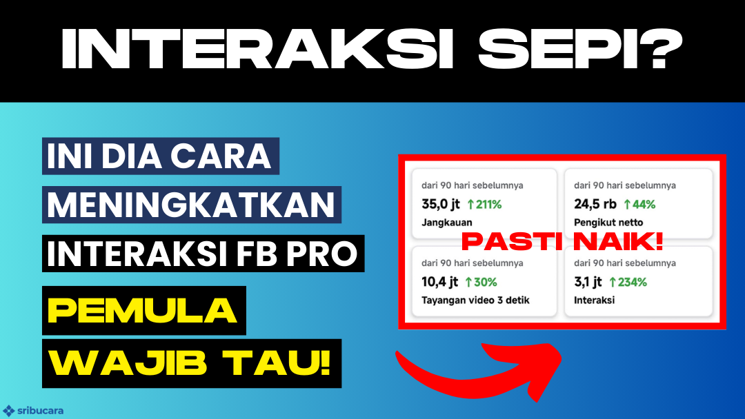 Cara Meningkatkan Interaksi Facebook Pro Mudah Bagi Pemula