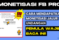 Jalur Undangan Monetisasi: Cara Cepat Mendapatkan Dollar FB Pro