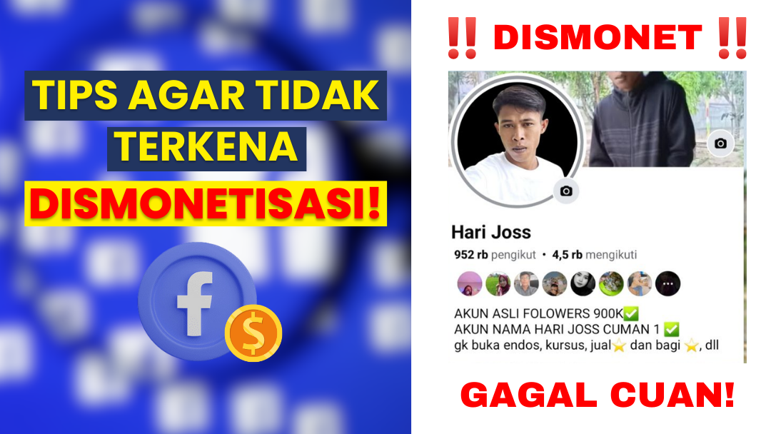 Tips Menghindari Dismonetisasi di Facebook Pro 2025