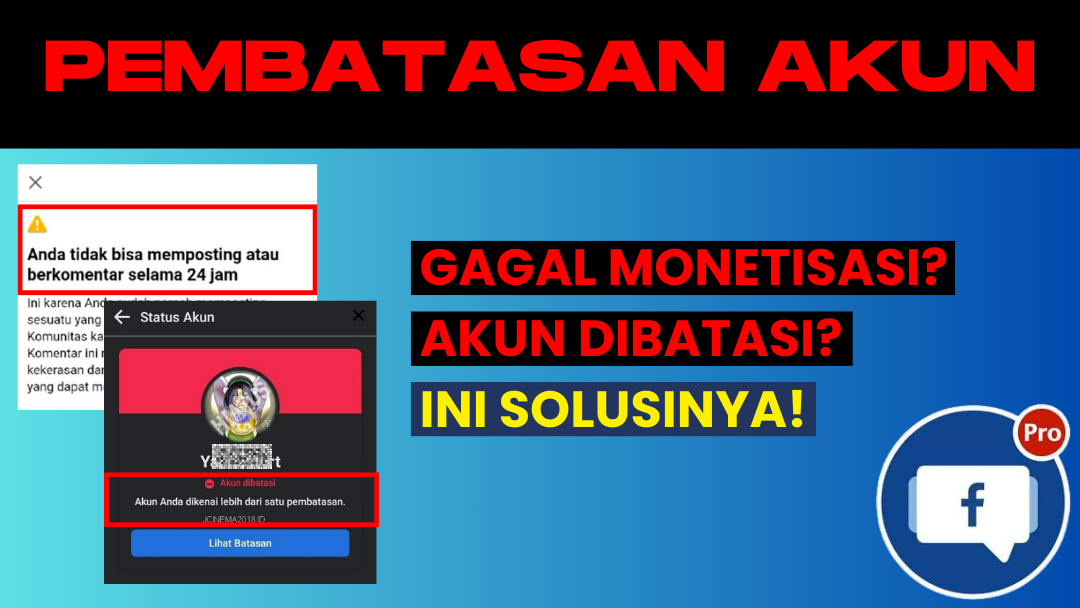 Pembatasan Akun Facebook Pro Anda? Ini Cara Ampuh Atasinya