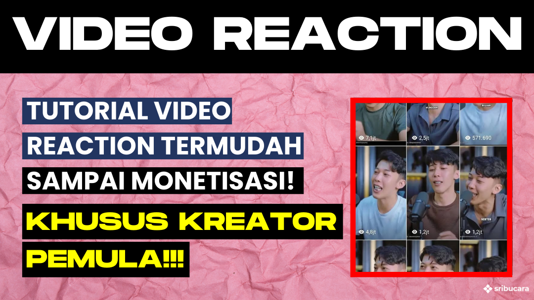 Tutorial Membuat Video Reaction Hanya Menggunakan HP